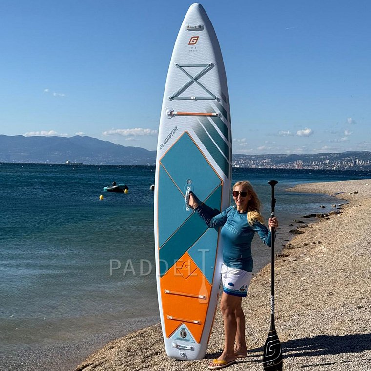 SUP GLADIATOR ELITE 11'6'' Touring mit Carbon Paddel 2026 - aufblasbares Stand Up Paddle Board