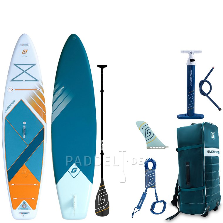 SUP GLADIATOR ELITE 11'6'' Touring mit Carbon Paddel 2026 - aufblasbares Stand Up Paddle Board