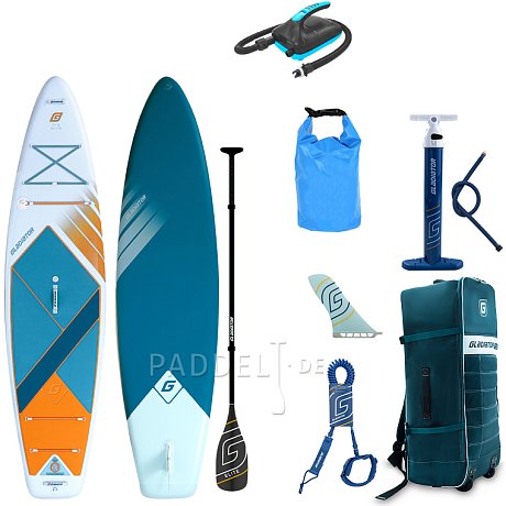 SUP GLADIATOR ELITE 11'6'' Touring mit Carbon Paddel 2026 - aufblasbares Stand Up Paddle Board