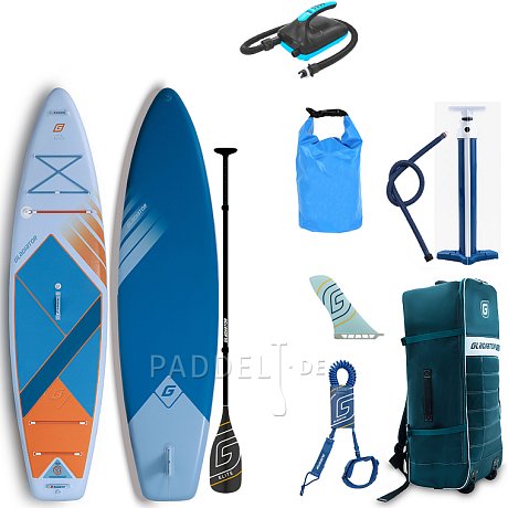 SUP GLADIATOR ELITE 11'6'' Touring mit Carbon Paddel 2026 - aufblasbares Stand Up Paddle Board