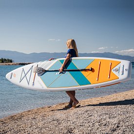 SUP GLADIATOR ELITE 11'4'' mit Carbon Paddel 2026 - aufblasbares Stand Up Paddle Board