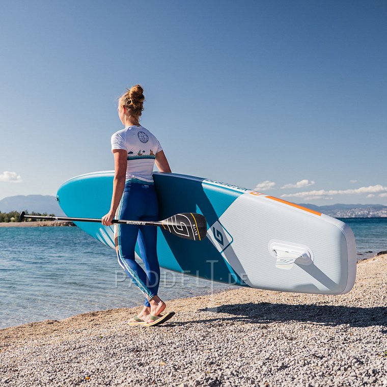 SUP GLADIATOR ELITE 11'2'' mit Carbon Paddel - aufblasbares Stand Up Paddle Board