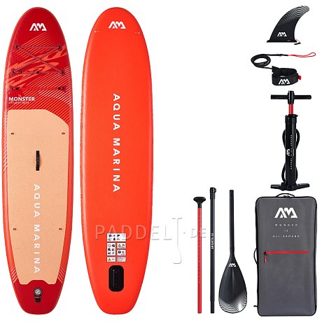 SUP AQUA MARINA MONSTER 12'0 Sky Glider 2026 - aufblasbares Stand Up Paddle Board
