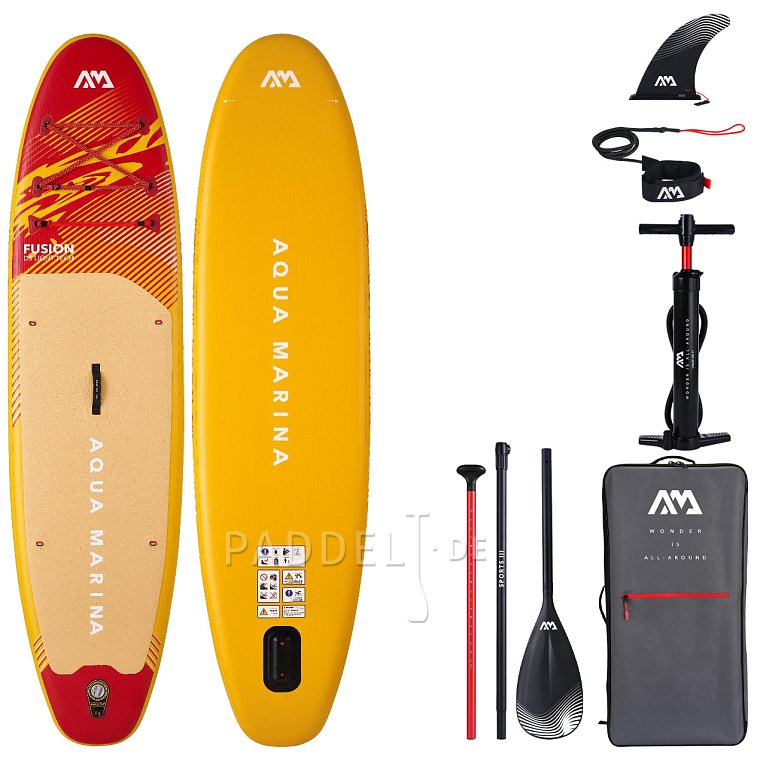 SUP AQUA MARINA FUSION 10'10 Before Sunset 2026 - aufblasbares Stand Up Paddle Board