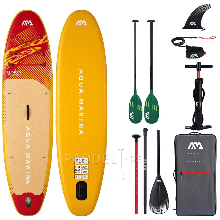 SUP AQUA MARINA FUSION 10'10 Before Sunset 2026 - aufblasbares Stand Up Paddle Board