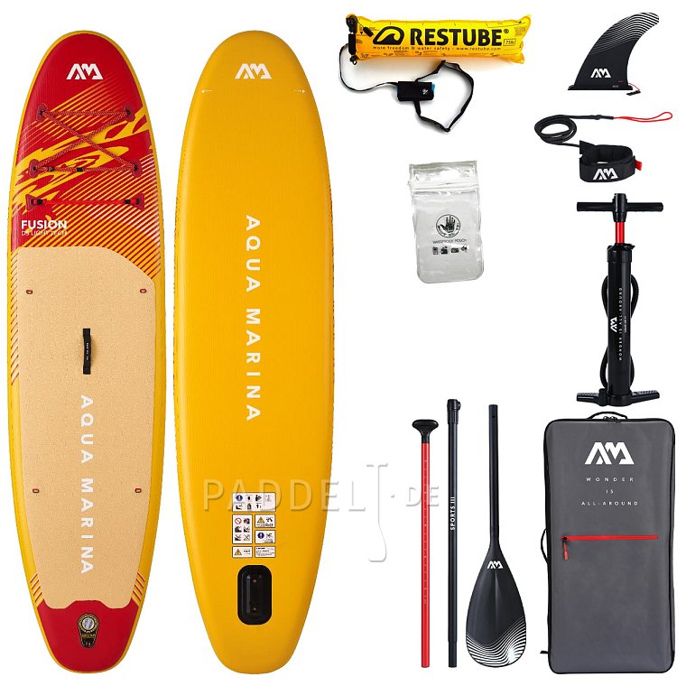 SUP AQUA MARINA FUSION 10'10 Before Sunset 2026 - aufblasbares Stand Up Paddle Board