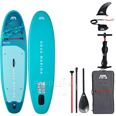 SUP AQUA MARINA BREEZE 9'10 Silver Tree 2026 - aufblasbares Stand Up Paddle Board
