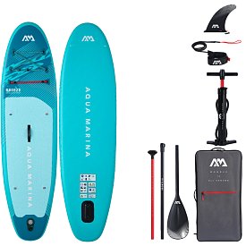 SUP AQUA MARINA BREEZE 9'10 Silver Tree 2026 - aufblasbares Stand Up Paddle Board