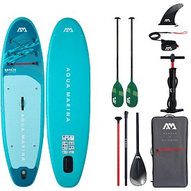 SUP AQUA MARINA BREEZE 9'10 Silver Tree 2026 - aufblasbares Stand Up Paddle Board