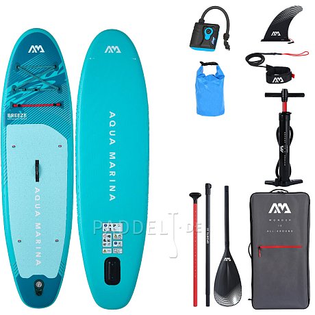 SUP AQUA MARINA BREEZE 9'10 Silver Tree 2026 - aufblasbares Stand Up Paddle Board