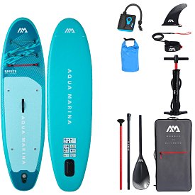 SUP AQUA MARINA BREEZE 9'10 Silver Tree 2026 - aufblasbares Stand Up Paddle Board