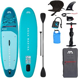 SUP AQUA MARINA BREEZE 9'10 Silver Tree 2026 - aufblasbares Stand Up Paddle Board
