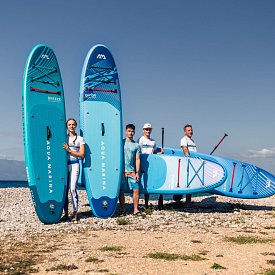 SUP AQUA MARINA BREEZE 9'10 Silver Tree 2026 - aufblasbares Stand Up Paddle Board