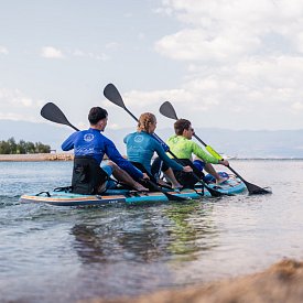SUP SUN REFLECTIONS MULTI 13'6'' MINICOMBO Ocean mirage - aufblasbares Stand Up Paddle Board
