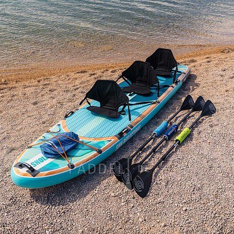 SUP SUN REFLECTIONS MULTI 13'6'' MINICOMBO Ocean mirage - aufblasbares Stand Up Paddle Board