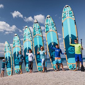 SUP SUN REFLECTIONS MULTI 13'6'' MINICOMBO Ocean mirage - aufblasbares Stand Up Paddle Board