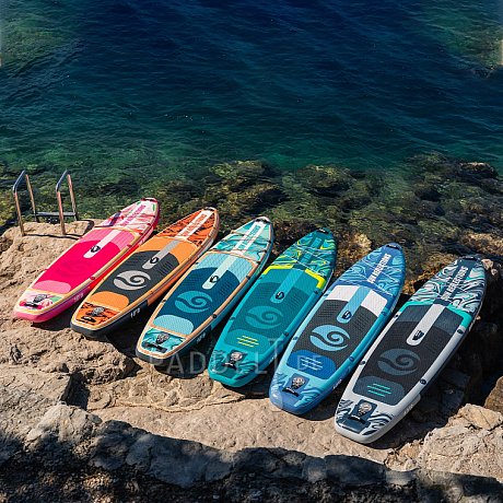 SUP SUN REFLECTIONS XXL 11'6'' COMBO Orange - aufblasbares Stand Up Paddle Board