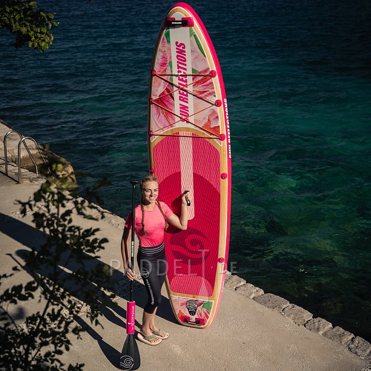 SUP SUN REFLECTIONS M 10'8'' MINICOMBO Soft blush - aufblasbares Stand Up Paddle Board