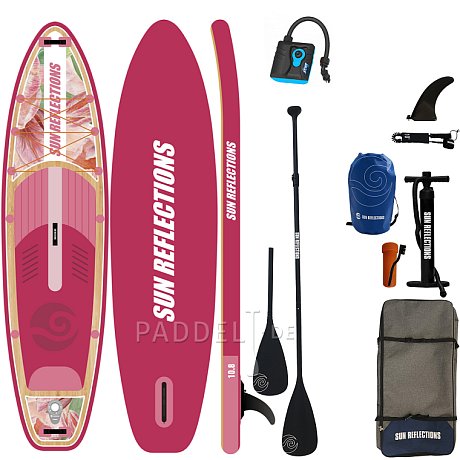 SUP SUN REFLECTIONS M 10'8'' MINICOMBO Soft blush - aufblasbares Stand Up Paddle Board