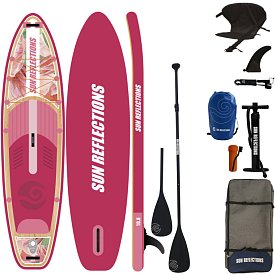 SUP SUN REFLECTIONS M 10'8'' MINICOMBO Soft blush - aufblasbares Stand Up Paddle Board
