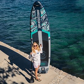 SUP SUN REFLECTIONS M 10'8'' MINICOMBO Forest grey - aufblasbares Stand Up Paddle Board