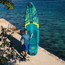 SUP SUN REFLECTIONS M 10'8'' MINICOMBO Emerald - aufblasbares Stand Up Paddle Board