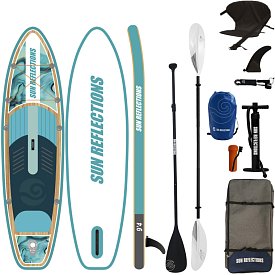 SUP SUN REFLECTIONS S 9'4'' Ocean mirage - aufblasbares Stand Up Paddle Board