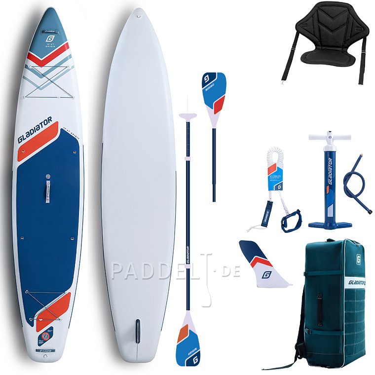 SUP GLADIATOR ORIGIN 12'6'' Touring 2026 - aufblasbares Stand Up Paddle Board