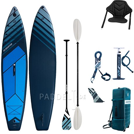 SUP GLADIATOR PRO 12'6'' WIDE mit Paddel 2026 - aufblasbares Stand Up Paddle Board