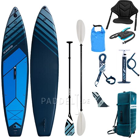 SUP GLADIATOR PRO 12'6'' WIDE mit Paddel 2026 - aufblasbares Stand Up Paddle Board