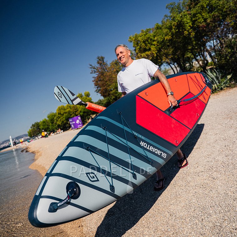 SUP GLADIATOR PRO 12'6'' TOURING mit Paddel 2026 - aufblasbares Stand Up Paddle Board