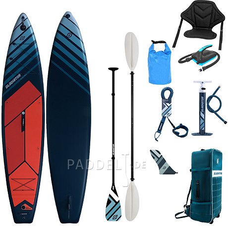 SUP GLADIATOR PRO 12'6'' TOURING mit Paddel 2026 - aufblasbares Stand Up Paddle Board