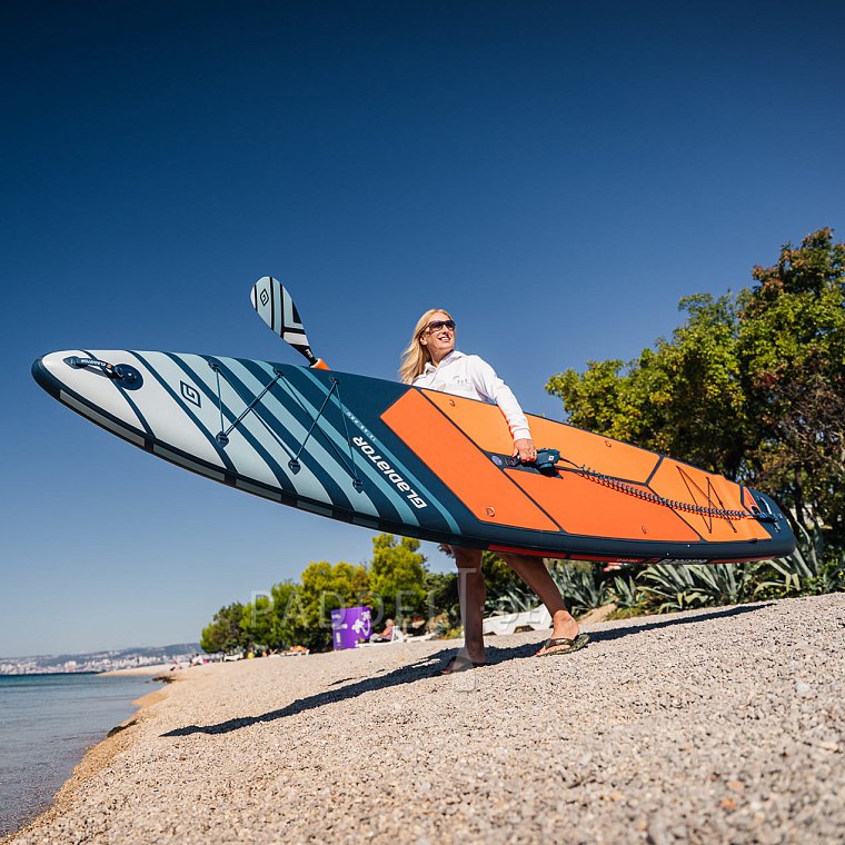 SUP GLADIATOR PRO 12'6'' SPORT mit Paddel 2026 - aufblasbares Stand Up Paddle Board