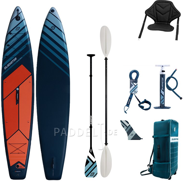 SUP GLADIATOR PRO 12'6'' SPORT mit Paddel 2026 - aufblasbares Stand Up Paddle Board