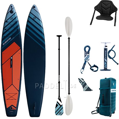 SUP GLADIATOR PRO 12'6'' SPORT mit Paddel 2026 - aufblasbares Stand Up Paddle Board
