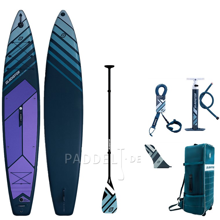 SUP GLADIATOR PRO 12'6'' LIGHT mit Paddel 2026 - aufblasbares Stand Up Paddle Board