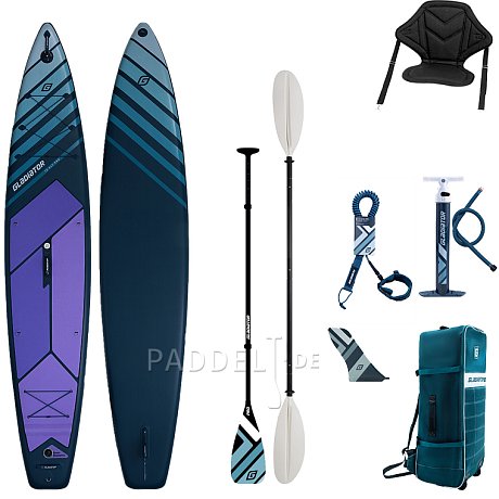 SUP GLADIATOR PRO 12'6'' LIGHT mit Paddel 2026 - aufblasbares Stand Up Paddle Board