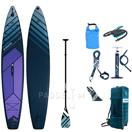SUP GLADIATOR PRO 12'6'' LIGHT mit Paddel 2026 - aufblasbares Stand Up Paddle Board