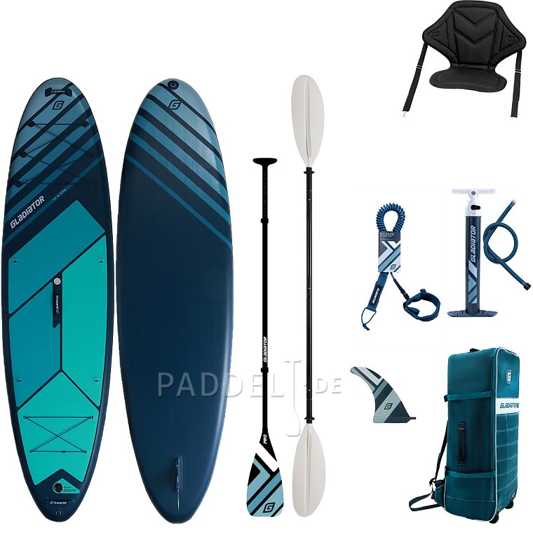SUP GLADIATOR PRO 10'8'' mit Paddel 2026 - aufblasbares Stand Up Paddle Board