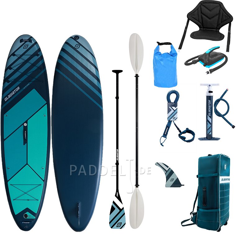 SUP GLADIATOR PRO 10'8'' mit Paddel 2026 - aufblasbares Stand Up Paddle Board