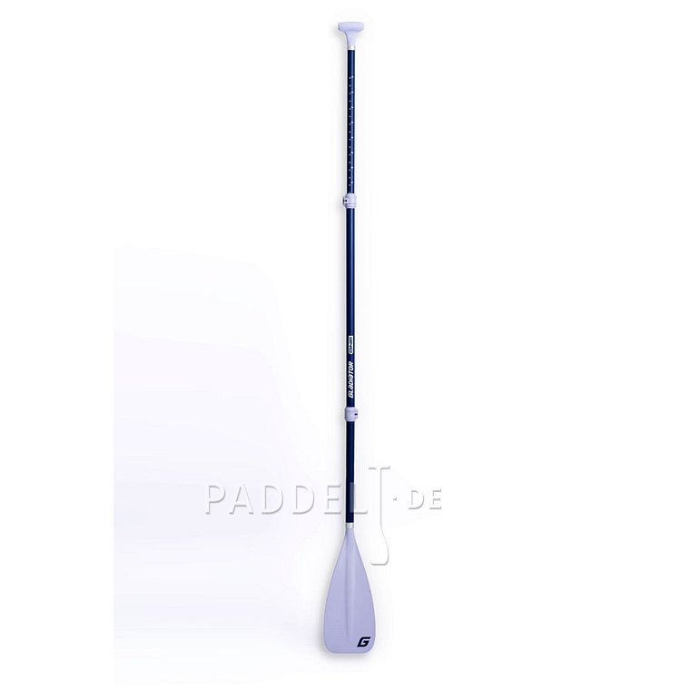 Paddel GLADIATOR ONE Fiberglas 3-teiliges verstellbares SUP-Paddel