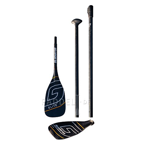 Paddel GLADIATOR ELITE Carbon 3-teiliges verstellbares SUP-Paddel