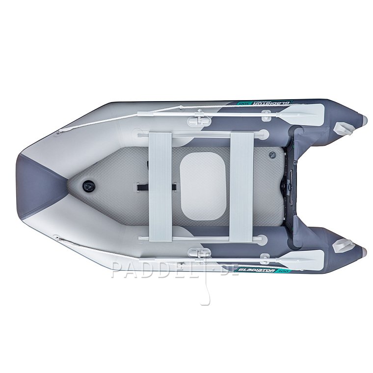 Schlauchboot GLADIATOR LIGHT AK300AD light dark grey mit Luftboden
