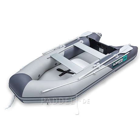 Schlauchboot GLADIATOR LIGHT AK300AD light dark grey mit Luftboden