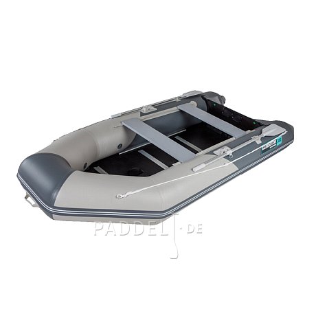 Schlauchboot GLADIATOR LIGHT AK300WF light dark gray mit Lattenboden