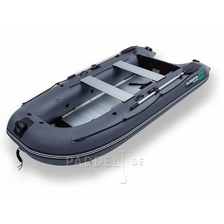 Schlauchboot GLADIATOR ACTIVE C330AL grey mit Aluminiumboden