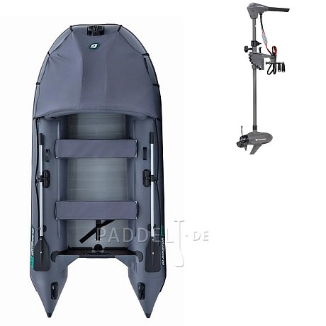 Schlauchboot GLADIATOR ACTIVE C330AL grey mit Aluminiumboden