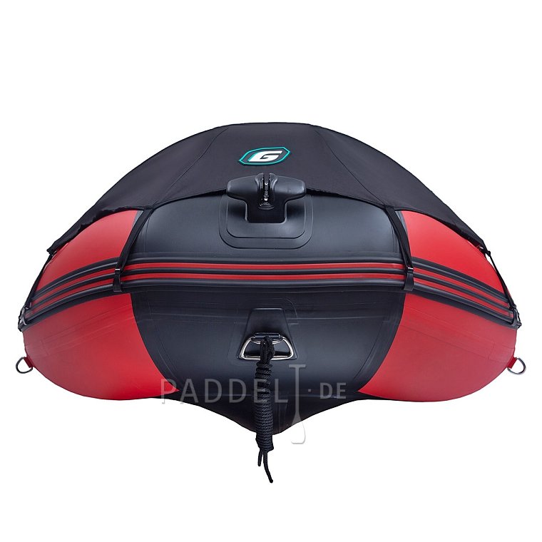 Schlauchboot GLADIATOR ACTIVE C330AL red black mit Aluminiumboden