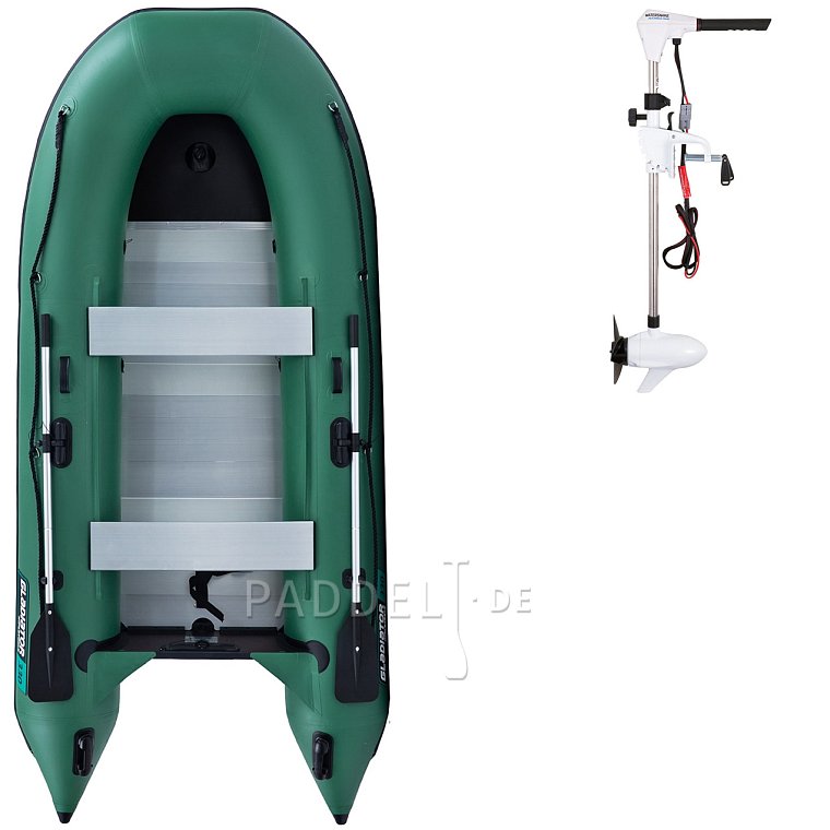 Schlauchboot GLADIATOR CLASSIC B330AL green mit Aluminiumboden