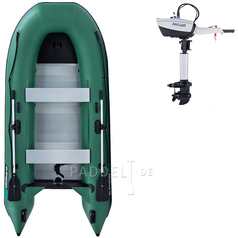 Schlauchboot GLADIATOR CLASSIC B330AL green mit Aluminiumboden